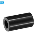 Heavy Duty Aluminum Spacers M10 Five Pack With Three Quarter Inch Outer Diameter And One And A Half Inch Length Black Anodized Standoffs
