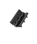 Heavy Duty Cabinet Hinge Zinc Alloy 90x60 Thickened Hexagonal Stud 2 Pack Black Zinc shown in close-up view