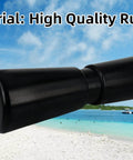 Heavy Duty Boat Trailer Roller, 4-3/5" 7-5/16" 9-1/4" 11-3/16" Rubber Boat Trailer Keel Roller Fits 5" 8" 10" 12" Wide Bracket, Black