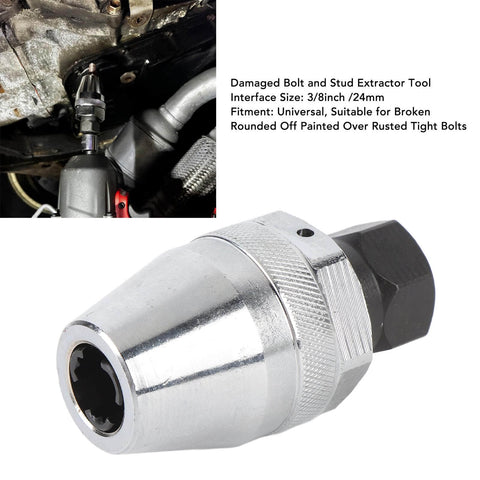 Heavy Duty Bolt Extractor And Stud Remover For Rusty Painted Bolts Three Eighths Inch Interface Get The Job Done Fast Fully Adjustable tool