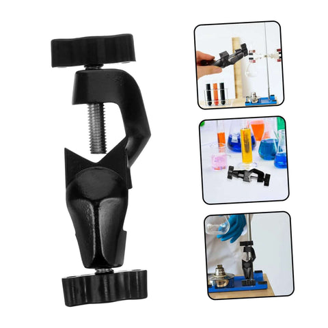 2 Pack Boss Head Clamps for Right Angle Lab Stands Heavy Duty Zinc Alloy Clamp Poles Adjustable Clips for Woodworking
