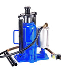 Heavy Duty 20 Ton Bottle Jack With Pneumatic Or Manual Lift For Cars SUVs Trucks And RVs, 10.2 To 19.5 Inch Lifting Range
