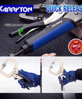 Heavy Duty C Clamp Locking Pliers Set With Swivel Pads And Rubber Soft Grips For Precise Welding And Woodworking Projects Includes 6 Inch 9 Inch 11 Inch And 14 Inch Pliers Carbon Steel Construction Ideal DIY Clamp Tools By KARRYTON