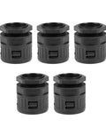 Heavy Duty Cable Gland For Corrugated Conduit AD34.5 M32x1.5 Thread, 12mm Thread Length, 48mm Total Length, 5 Pack