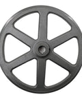 Heavy Duty Cast Iron V Belt Pulley With 12.25 Inch Outer Diameter And 1 Inch Bore One Groove Motor Pulley For A 3L And 4L V Belts