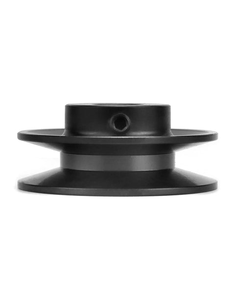 Front view of Heavy Duty Cast Iron V Belt Pulley With Three Quarters Inch Bore, 2.95 Inch Outer Diameter, 1 Groove, Bored To Size Sheave