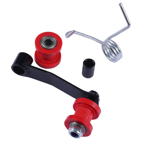 Tough As Nails Chain Slider Tensioner Adjuster Roller Guide for ATV Go Kart with 420 428 530 Chain Compatibility