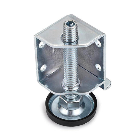 Heavy Duty Adjustable Leveling Feet With Corner Protector Edge Guard For Furniture Tables Cabinets And Workbenches Four Corner Levelers