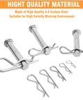 Go To Cotter Pins Set 30 Pieces In 5 Sizes From M1X16 To M3X65 Heavy Duty Steel Premium Quality Locking Pins displayed on white background