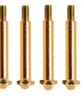 Heavy Duty Deck Wheel Bolts And Lock Nuts Set Of 4 For Cub Cadet Craftsman Husqvarna And Poulan Mowers Fits Replaces 137644