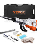 Powerful 3500W demolition jack hammer delivers fast concrete breaking for professional demolition, trenching, hole making