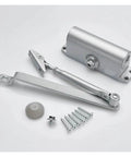 Automatic Hydraulic Arm Door Closer With Limiter And Smooth Mechanical Speed Control For Heavy Duty Doors Up To 85 Kg Durable