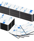 52 Pcs Double Sided Adhesive Pads And Strips Heavy Duty Mounting Tape For Walls Hanging Mirrors And Heavy Objects 2mm Thick