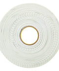 Heavy Duty Double Sided Tape Mega Roll For Painted Drywall Indoor Mounting White Adhesive 3/4 Inch By 114 Feet Industrial Strength