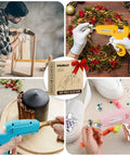Heavy Duty Dual Power Hot Glue Gun With 60W And 100W Settings, ergonomic design for crafting, DIY, repairs, and industrial use