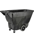 Heavy Duty Tilt Dump Truck Cart For 450 Lb Loads With Wheels Ideal For Trash And Recycling In Construction And Industrial Environments