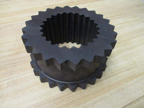 Heavy Duty Sleeve Coupling Insert EPDM Rubber For Motors Pumps Compressors Blowers Conveyors One Piece Solid Design