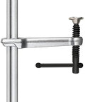 Multifunctional F Clamp 15 3 4 Inch Double Force Bar Clamp For Welding Metalworking And Woodworking, heavy-duty steel design.
