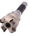 Heavy Duty 50mm Cutting Diameter 45 Degree 4 Flute Indexable CNC Face End Mill Shell Cutter KM12 50-22-4T With 0.87In Bore R8 FMB22 Arbor