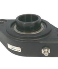 Heavy Duty One And One Quarter Inch Bore Ball Bearing Flange Unit With Two Bolt Flange And 4.61 Inch Center To Center Length 5600 RPM Max Fixed Flange Mount Set Screw Locking And Single Lip Contact Seal REXNORD KFXS2E20DC