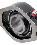 One Seven Sixteenth Inch Flange Block Ball Bearing FX3S223E Heavy Duty Cast Iron Housing with engineered seals front view