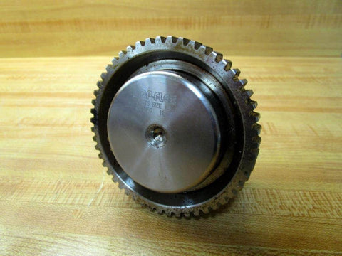 New One And A Half Inch 50 Tooth Flex Hub Coupling Three And A Quarter Inch Diameter Boss Grade Precision Heavy Duty Shaft Connector For Industrial Machinery Easy Install Rugged Power Transfer Reliable FHUB Style