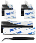 Heavy Duty No Fuss Double Sided Foam Tape Kit With Waterproof Adhesive Mounting Tape in square and rectangular pieces with tool