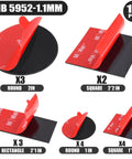 Navona 16Pack Heavy Duty Double Sided Mounting Tape – VHB 5952 Foam Tape, various shapes and sizes, waterproof, heat resistant