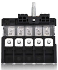 Front view of Durango And Grand Cherokee Fuse Block Replacement Kit, 12V Power Distribution Module, beefed up heavy duty plastic housing