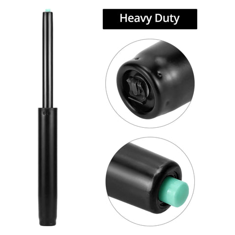 Extra Long Gas Lift Cylinder Replacement For Drafting Chairs And Bar Stools With 7.6 Inch Stroke, 1000 lb Capacity, Class 4 Black