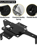 Beefy Heavy Duty Self Locking Gate Latch For Wooden Fence Post Mount Automatic Gate Lock Gravity