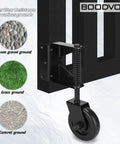 Heavy Duty Gate Wheel And Casters For Outdoor Wooden And Fence Gates Spring Loaded For Shock Absorption 360 Degree Swivel