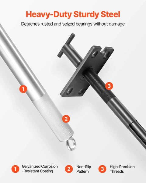 Alpha Bravo Gimbal Bearing Alignment Puller Set With Bellows Expander Tools For Outdrives Pro Grade Heavy Duty Steel