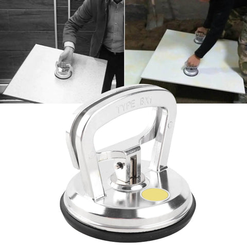 Heavy Duty Glass Suction Cup Lifter 50Kg Vacuum Gripper Sucker Plate Beefed Up Aluminum Alloy for lifting tiles and glass surfaces
