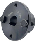 Heavy Duty H Style 5/8 Inch Split Taper Bushing For Pulleys And Sheaves, Carbon Steel Locking Bushing With Fixed Bore, Black Oxide Finish