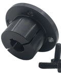 Heavy Duty H Style 5/8 Inch Split Taper Bushing For Pulleys And Sheaves, Carbon Steel Locking Bushing With Fixed Bore, Black Oxide Finish