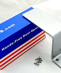 Heavy Duty Hands Free Door Opener Pulls Hardware Arm Pull Handle Screws Included - VXB Ball Bearings