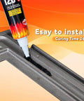 Applying Heavy Duty High Temperature RTV Silicone Sealant For Wood Stove Doors Withstand Up To 850F Non Toxic Low VOC.