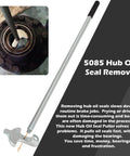 Hub Oil Seal Remover And Seal Puller For Trailer And Truck Axles No Sweat Easy To Use Tool That Safely Removes Hub Seals