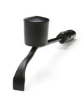 Heavy duty hubcap remover tool for auto mechanics delivers durable steel build, a large rubber hammer face, and a wide pry blade
