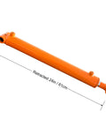 Heavy Duty Hydraulic Cylinder 1.5 Inch Bore 16 Inch Stroke 3500 PSI Double Acting SAE 6 Port Lifting Cylinder Sidawhope