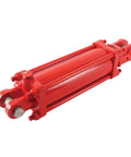 Heavy Duty Hydraulic Cylinder For Tractors 208DB Replacement 2 Inch Bore 8 Inch Stroke Double Acting Tie Rod Cylinder front view