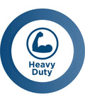 Heavy duty icon with flexed arm on a COSCO Shifter Multi-Position Folding Hand Truck and Cart, 300 lb. Weight Capacity, Green, 12222PBG1E