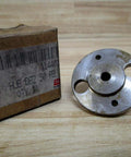 DBZ 50 RB Hub 2 Inch Diameter Heavy Duty Tough As Nails Industrial Hub For Rexnord Machinery PN DBZ 50 RB 11401 next to box