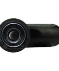 Replacement Casters for Heavy Duty IV Poles (4), black wheel close-up, matte finish, compatible with medical equipment