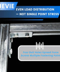 Heavy-duty L angle bracket for 1-5/8 inch strut channel delivers secure 90 degree connections with 3/16 inch thick galvanized steel