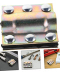 Heavy Duty Leak Repair Clamp Kit for PE PPR Steel and Iron Pipes Quick Install Emergency Leak Sealer, front view