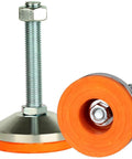 Heavy Duty Leg Levelers for Workbenches, Machines, Cabinets, Adjustable Leveling Feet with M16 Thread, 2600 lb Capacity, 2 Pack
