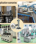 Beefy Heavy Duty Leveler Leg Set With 3.15 Dia Base And M24 Thread 6600 Lb Capacity, application in dining area, factory, and machinery.