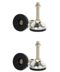 Built Tough Heavy Duty Leveler Leg For Cabinets And Workbenches With 2.36 Inch Diameter Base, M12 Thread, Adjustable Height, Up To 2000 Lb Load Capacity